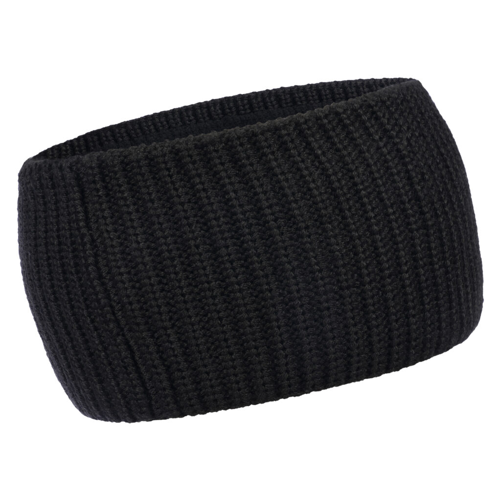 Luhta 23261300l 990 nummi headband black dames hoofdband zwart fleece voering