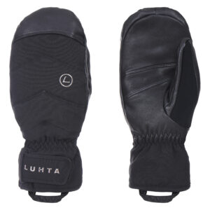 Luhta 232651839l2 990 narva dames want black warm gevoerde wanten zwart