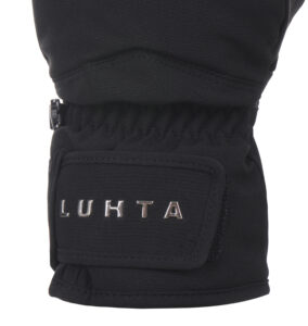 Luhta 232651839l2 990 narva dames want black warm gevoerde wanten zwart