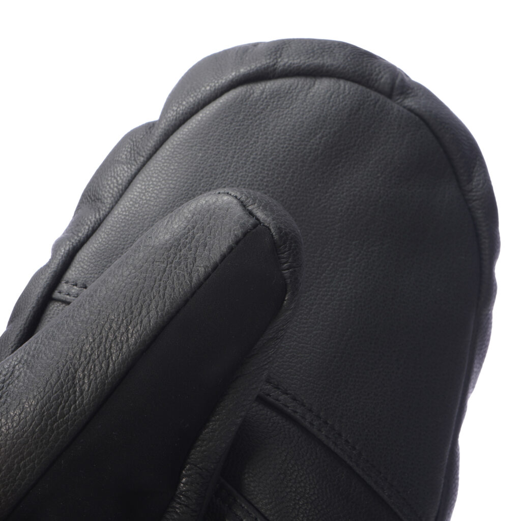 Luhta 232651839l2 990 narva dames want black warm gevoerde wanten zwart