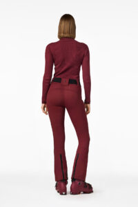 Goldbergh gb00170264 4748 pippa dames skibroek vino rosso diep rood stretch slim fit