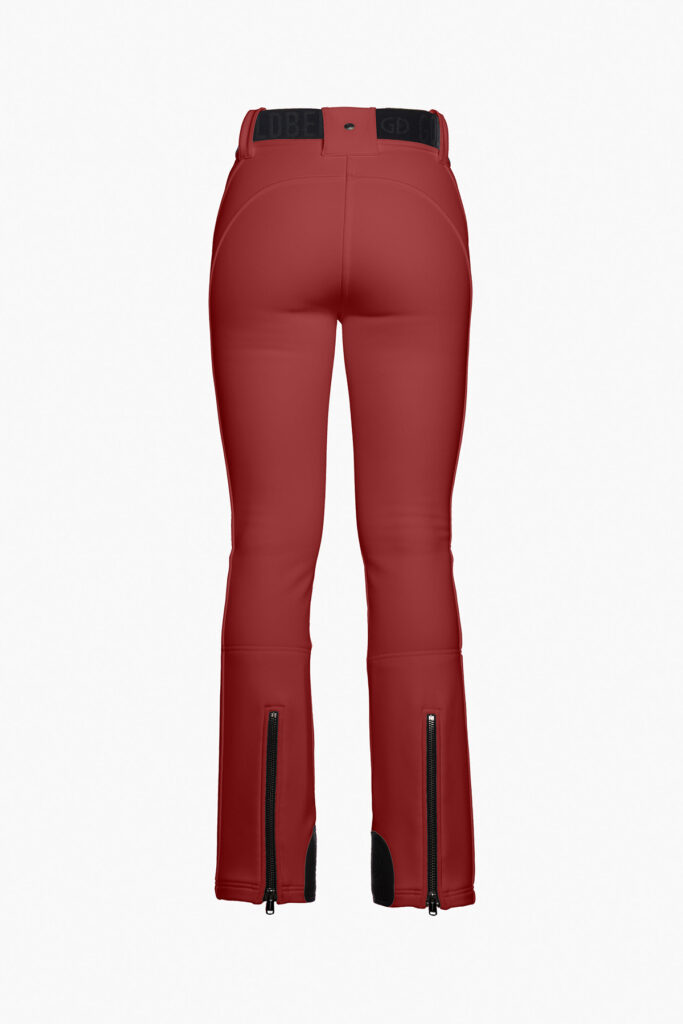 Goldbergh gb00170264 4748 pippa dames skibroek vino rosso diep rood stretch slim fit