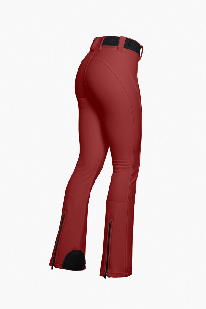 Goldbergh gb00170264 4748 pippa dames skibroek vino rosso diep rood stretch slim fit