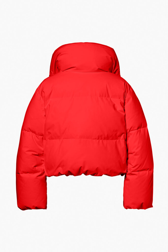 Goldbergh koigb004 12 264 4460 flame gewatteerd donsjack dames rood vlam capuchon
