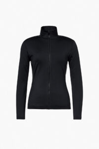 Goldbergh Isamu race line vest gb309 40 264 9000 black dames sportvest kunstleer zwart