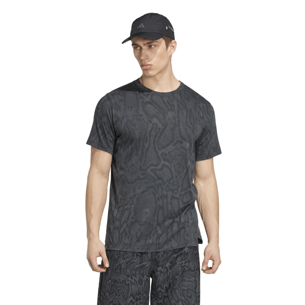 adidas D4T primelift t KG2462 carbon black heren sportshirt met korte mouwen