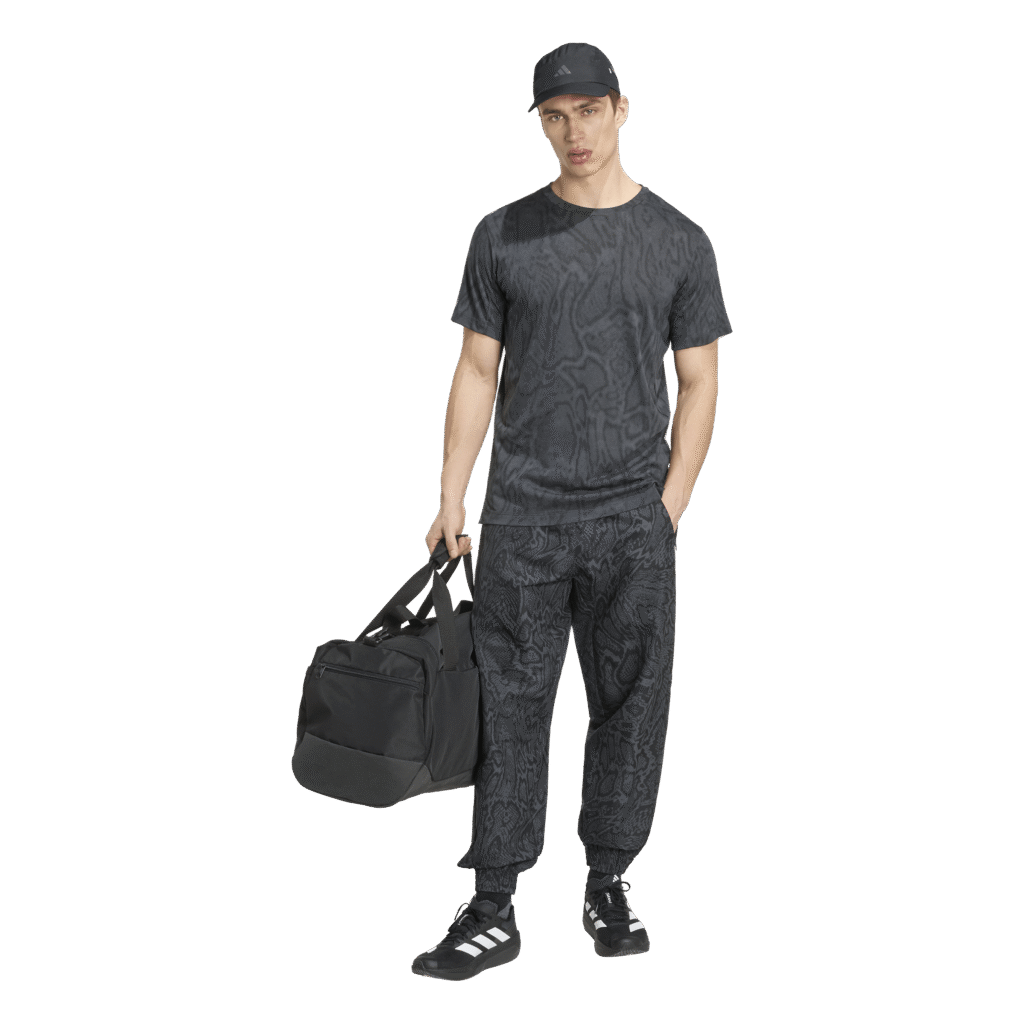 adidas D4T primelift t KG2462 carbon black heren sportshirt met korte mouwen