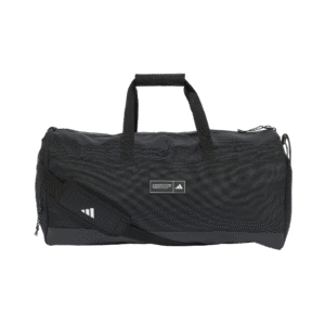 adidas 3S Duffelbag Medium KG9570 Black zwarte middelgrote sporttas met drie witte strepen