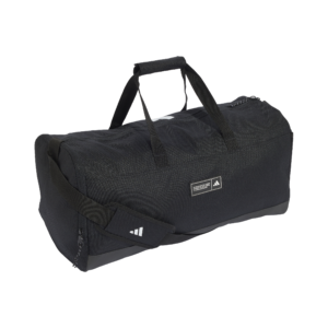 adidas 3S Duffelbag Medium KG9570 Black zwarte middelgrote sporttas met drie witte strepen