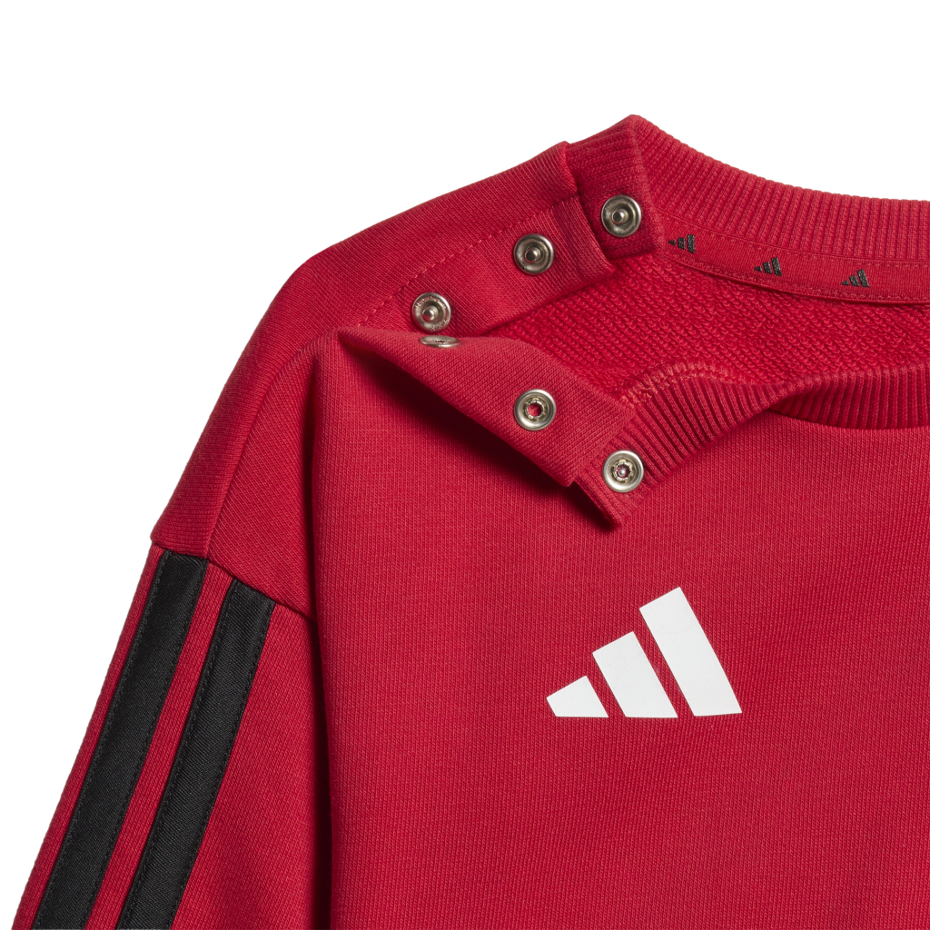 Adidas KH4789 Manchester United babytrainingspak set rood zwart baby