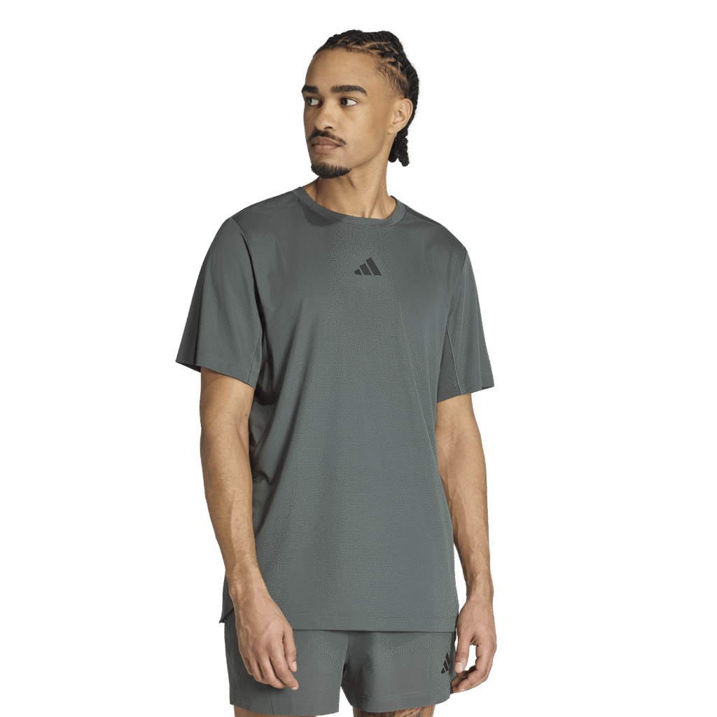 adidas D4T primelift t KS1147 legivy marineblauw heren sportshirt met korte mouwen