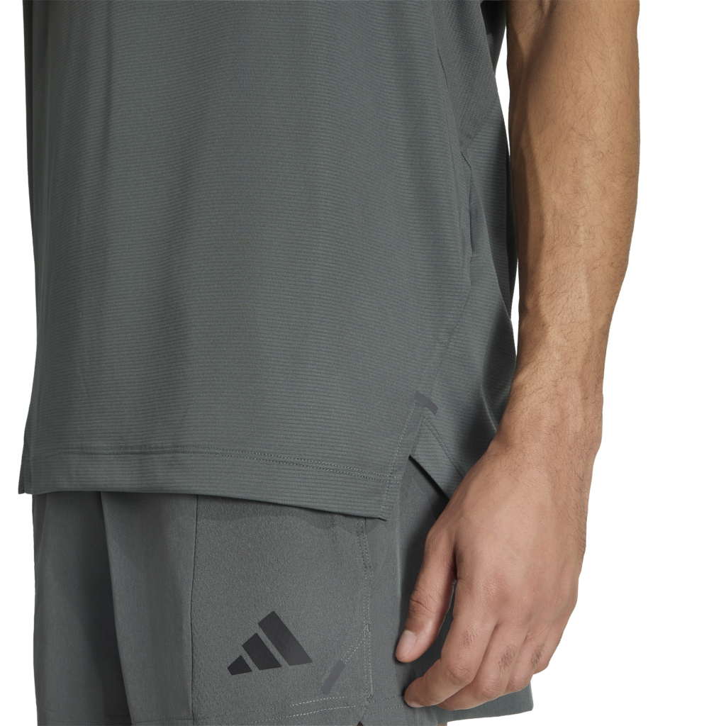 adidas D4T primelift t KS1147 legivy marineblauw heren sportshirt met korte mouwen