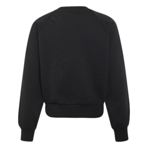 Adidas ks5134 jg clgt v-neck sweater black off white meiden trui v-hals zwart wit
