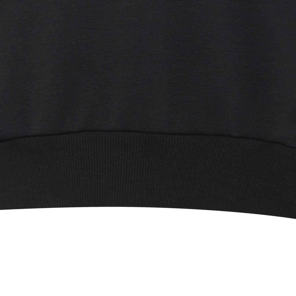Adidas ks5134 jg clgt v-neck sweater black off white meiden trui v-hals zwart wit