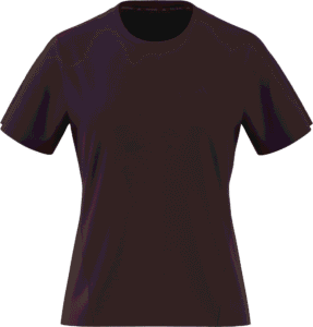 Adidas kw8249 wtr d4t tee b bordeaux heren sport t-shirt maroon