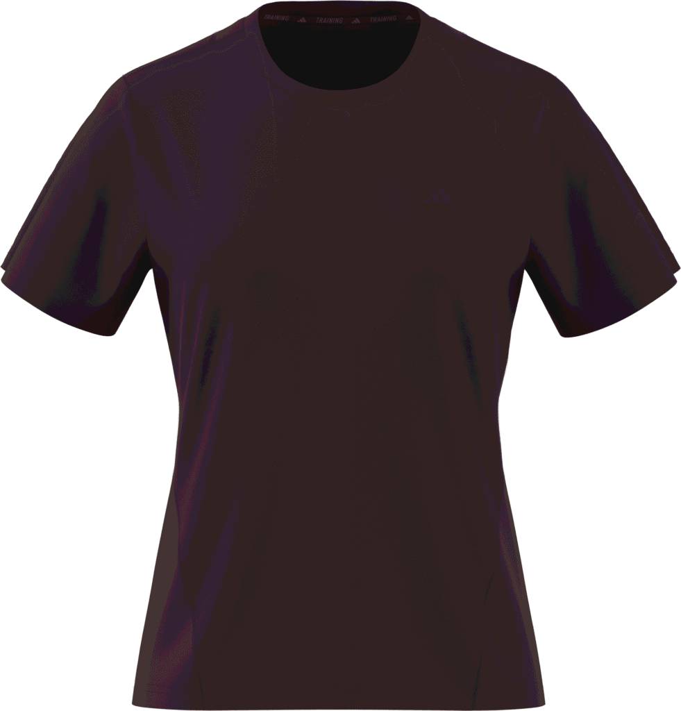 Adidas kw8249 wtr d4t tee b bordeaux heren sport t-shirt maroon