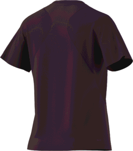 Adidas kw8249 wtr d4t tee b bordeaux heren sport t-shirt maroon