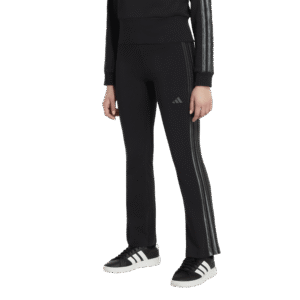 Adidas jg satin fl leg kz5124 black gresix meiden legging sporttight junior