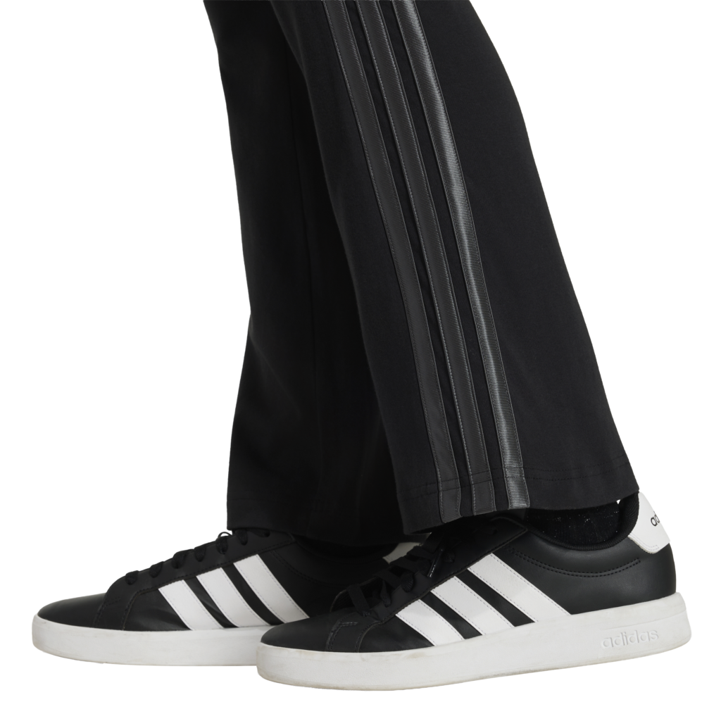 Adidas jg satin fl leg kz5124 black gresix meiden legging sporttight junior