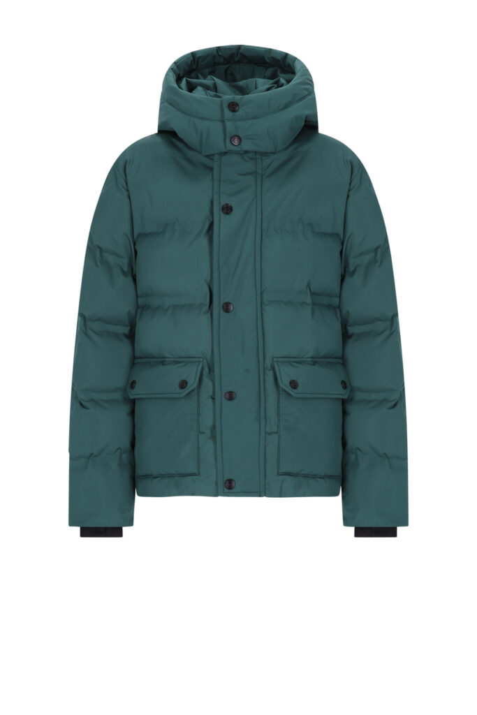 Superrebel COLORADO Boys super fit jacket 376 bottle green jongens winterjas donkergroen