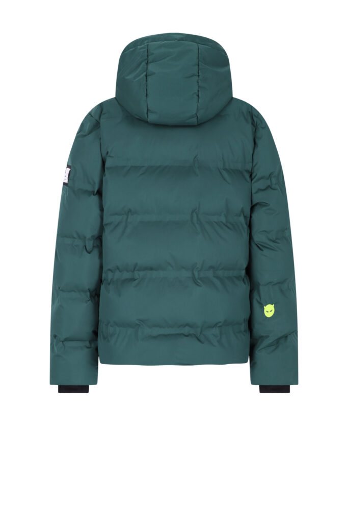 Superrebel COLORADO Boys super fit jacket 376 bottle green jongens winterjas donkergroen
