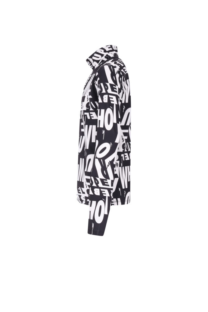 Superrebel SPURT ski sport jersey pully R609-6402 086 Who AOP kinder ski-pully print