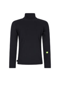 Superrebel SPURT ski sport jersey pully R609-6402 099 black kinder ski-pully zwart