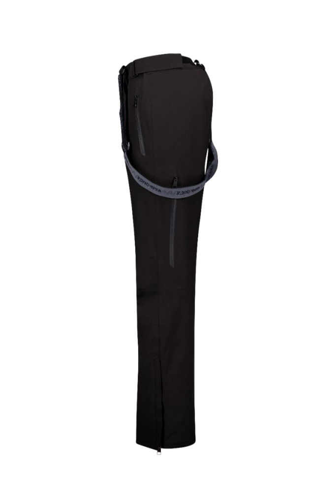 Airforce Montana Ski Pants SPFRM0159-01 True Black zwarte heren skibroek met sneeuwvangers