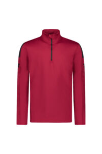 Airforce Montage Pully Red SPFRM0163-281 rode heren ski-pully met kraag en rits