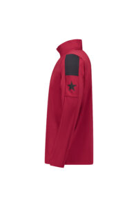 Airforce Montage Pully Red SPFRM0163-281 rode heren ski-pully met kraag en rits