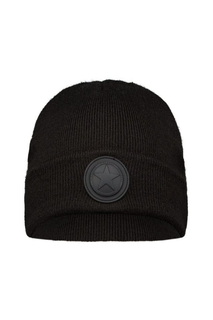 Airforce Arapahoe Hat SPFRU0016 - 04 - True Black Dull Black zwarte gevoerde wintermuts