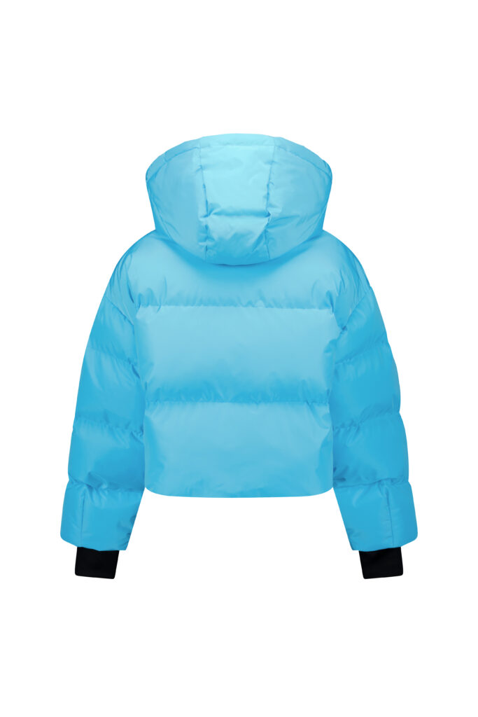 Airforce spfrw0088 592 sun peaks dames jas sky frost blue lichtblauw gewatteerd capuchon