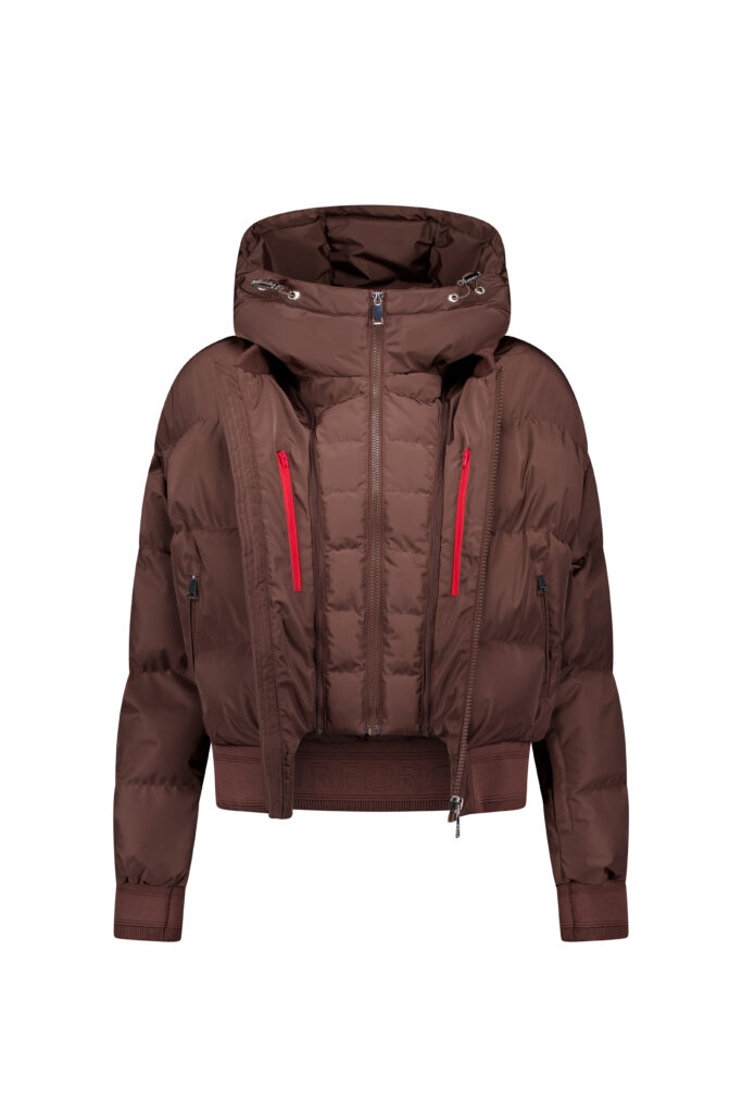 Airforce northstar bomber jacket spfrw0105 461 bruin dames jas bomberjack