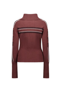 Airforce spvew0154 eldora mountain knit kleur 461 french roast trui ski trui dames