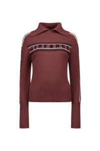 Airforce spvew0154 eldora mountain knit kleur 461 french roast trui ski trui dames