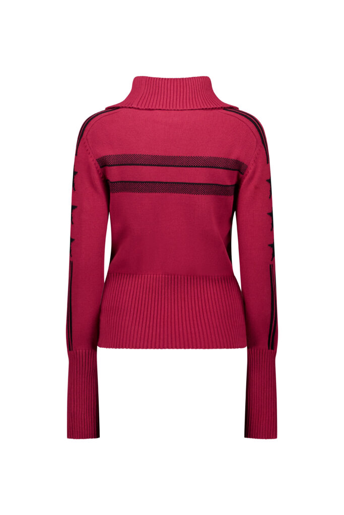 Airforce spvew0154 eldora mountain knit kleur 667 biking red trui ski trui dames