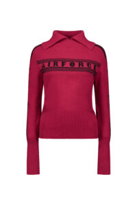 Airforce spvew0154 eldora mountain knit kleur 667 biking red trui ski trui dames