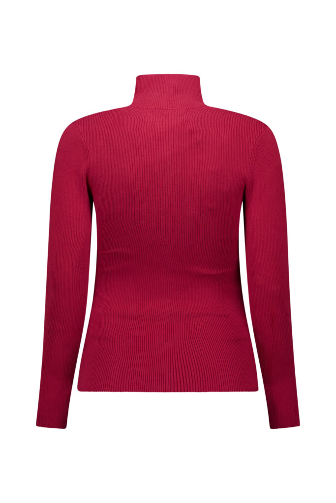 Airforce spvew0201 ruby ribbed pully dames kleur 667 901 biking red true black ski pully wintersport