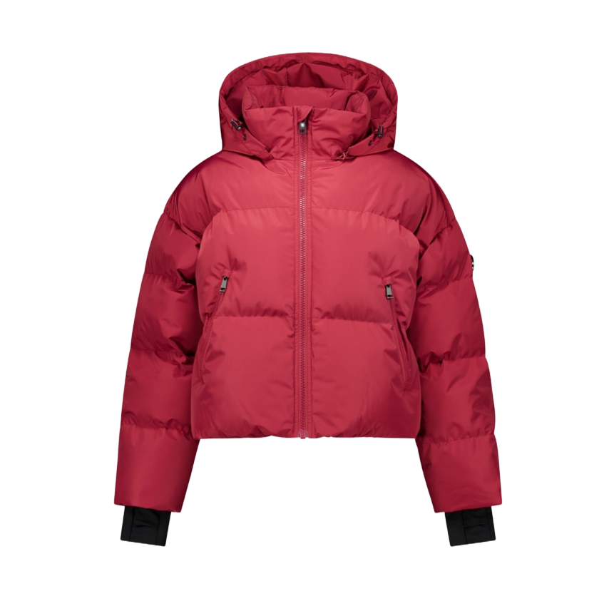 Airforce spfrw0088 667 sun peaks dames jas biking red dieprood gewatteerd capuchon