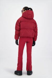 Airforce spfrw0088 667 sun peaks dames jas biking red dieprood gewatteerd capuchon