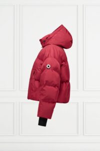 Airforce spfrw0088 667 sun peaks dames jas biking red dieprood gewatteerd capuchon