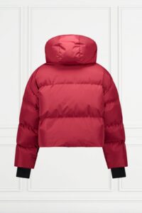 Airforce spfrw0088 667 sun peaks dames jas biking red dieprood gewatteerd capuchon