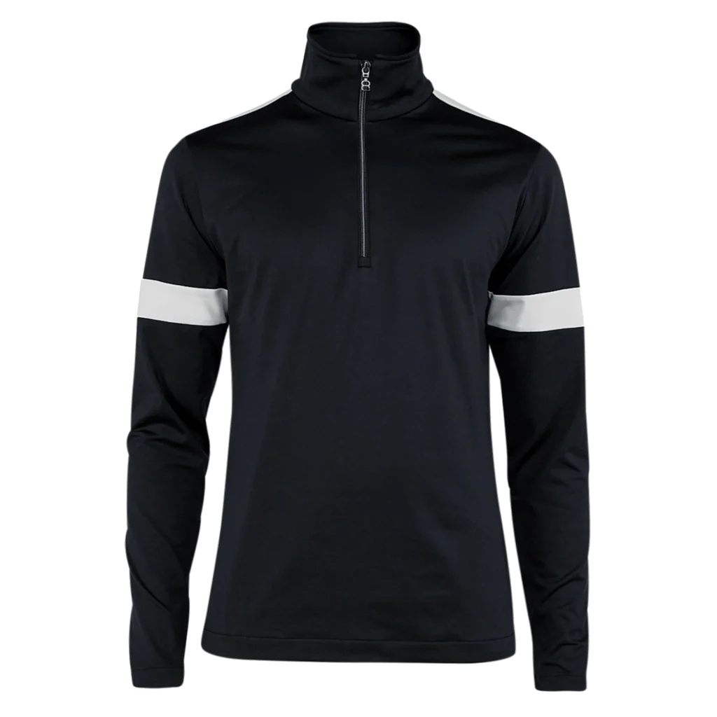 8848 tord m 1 2 zip 4332 08 black heren ski pully skipully zwart