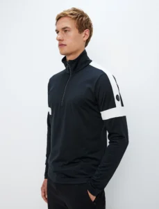 8848 tord m 1 2 zip 4332 08 black heren ski pully skipully zwart