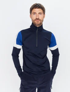 8848 tord m 1 2 zip 4332 15 dark navy heren ski pully skipully donkerblauw