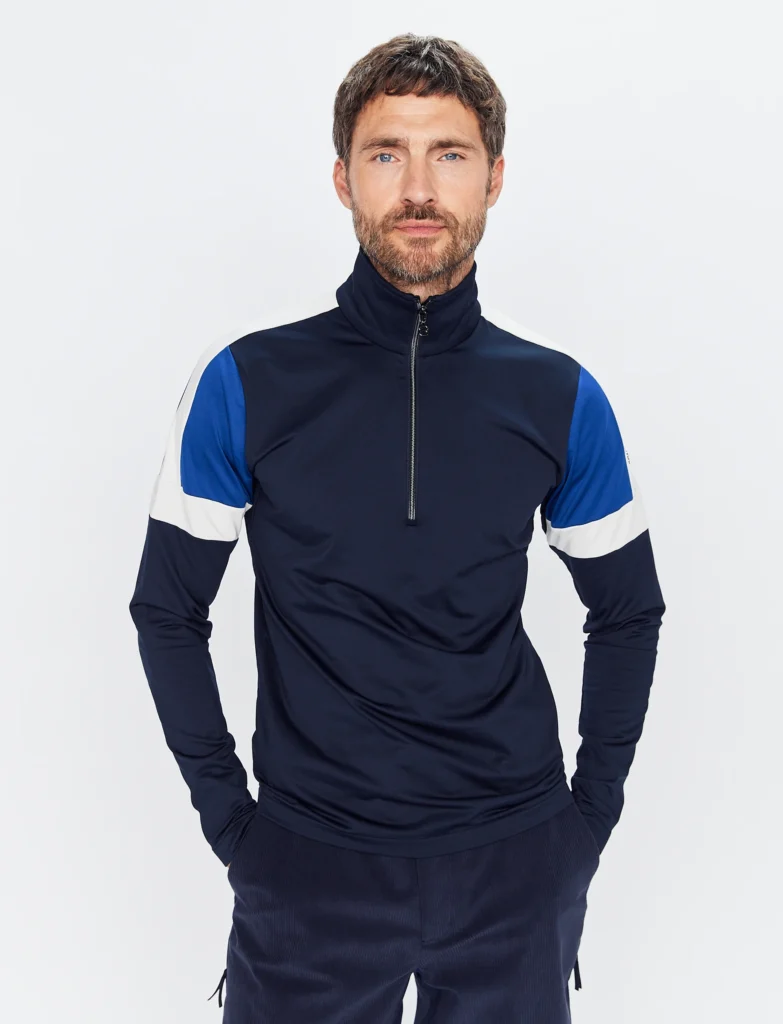 8848 tord m 1 2 zip 4332 15 dark navy heren ski pully skipully donkerblauw