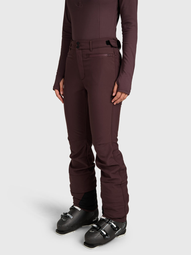 Brunotti coldlake women softshell pants 2522220217 4555 raisin dames skibroek softshell bordeaux paars