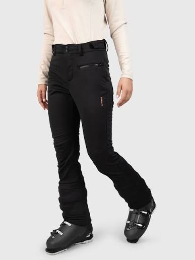 Brunotti coldlake women softshell pants 2522220217 9999 black dames skibroek softshell zwart