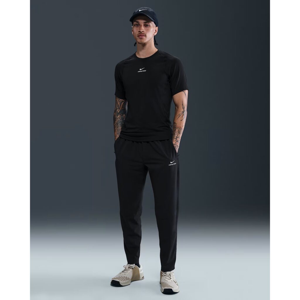 Nike pro training mens dri fit pant hv0424 010 heren trainingsbroek sportbroek zwart