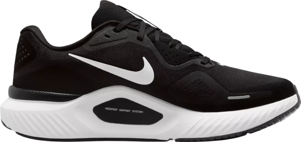 Nike Structure 26 HJ1102-002 zwarte heren anti-pronatie hardloopschoenen met ondersteuning